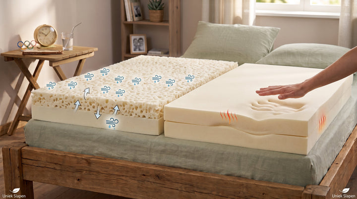 Koudschuim vs. Traagschuim (Memory Foam): wat is het verschil en wat past bij jou?
