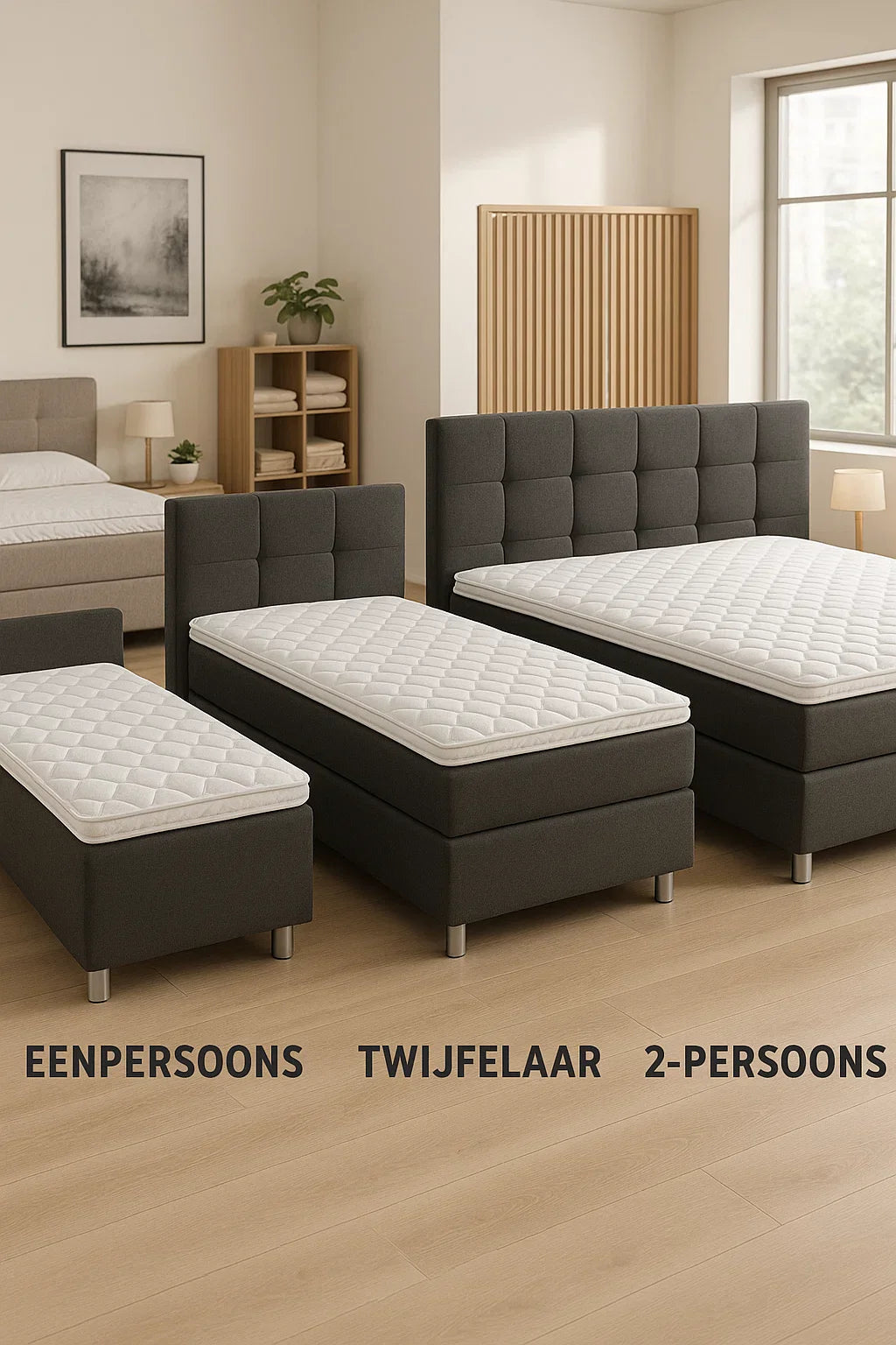 Eenpersoonsbed, twijfelaar of kingsize: welk formaat bed past bij jouw ruimte?