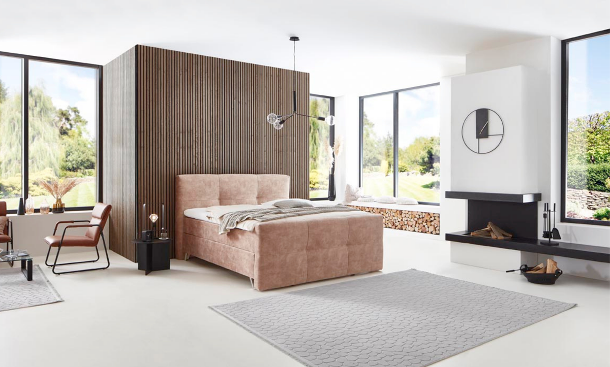 Boxspring Capri crown