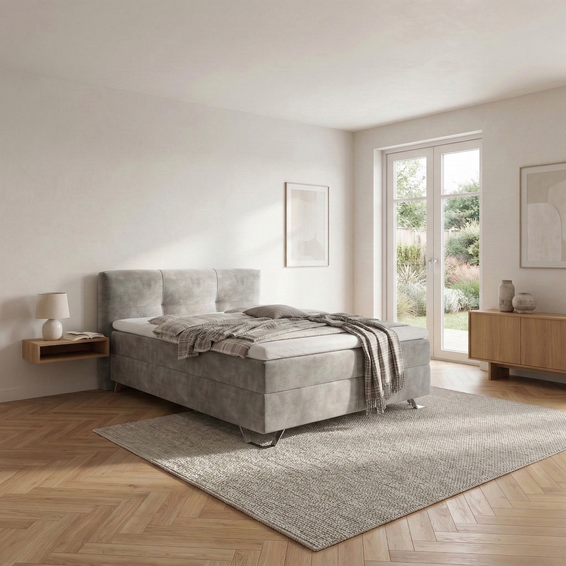 Boxspring Capri crown