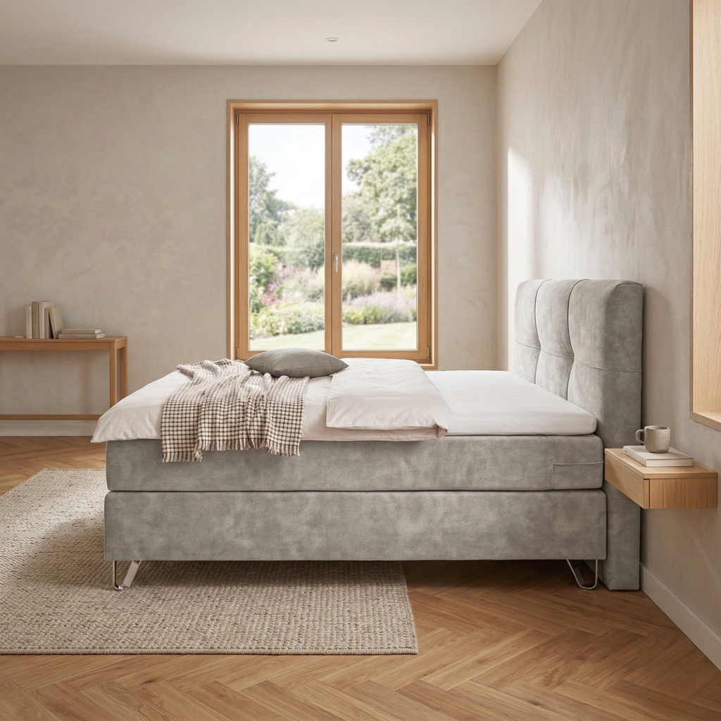 Boxspring Capri crown
