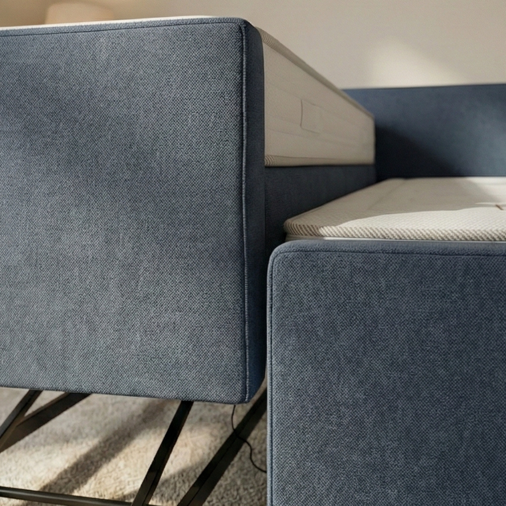 Seniorbed Hooglaag Deluxe – Comfortabel en Veilig Slapen