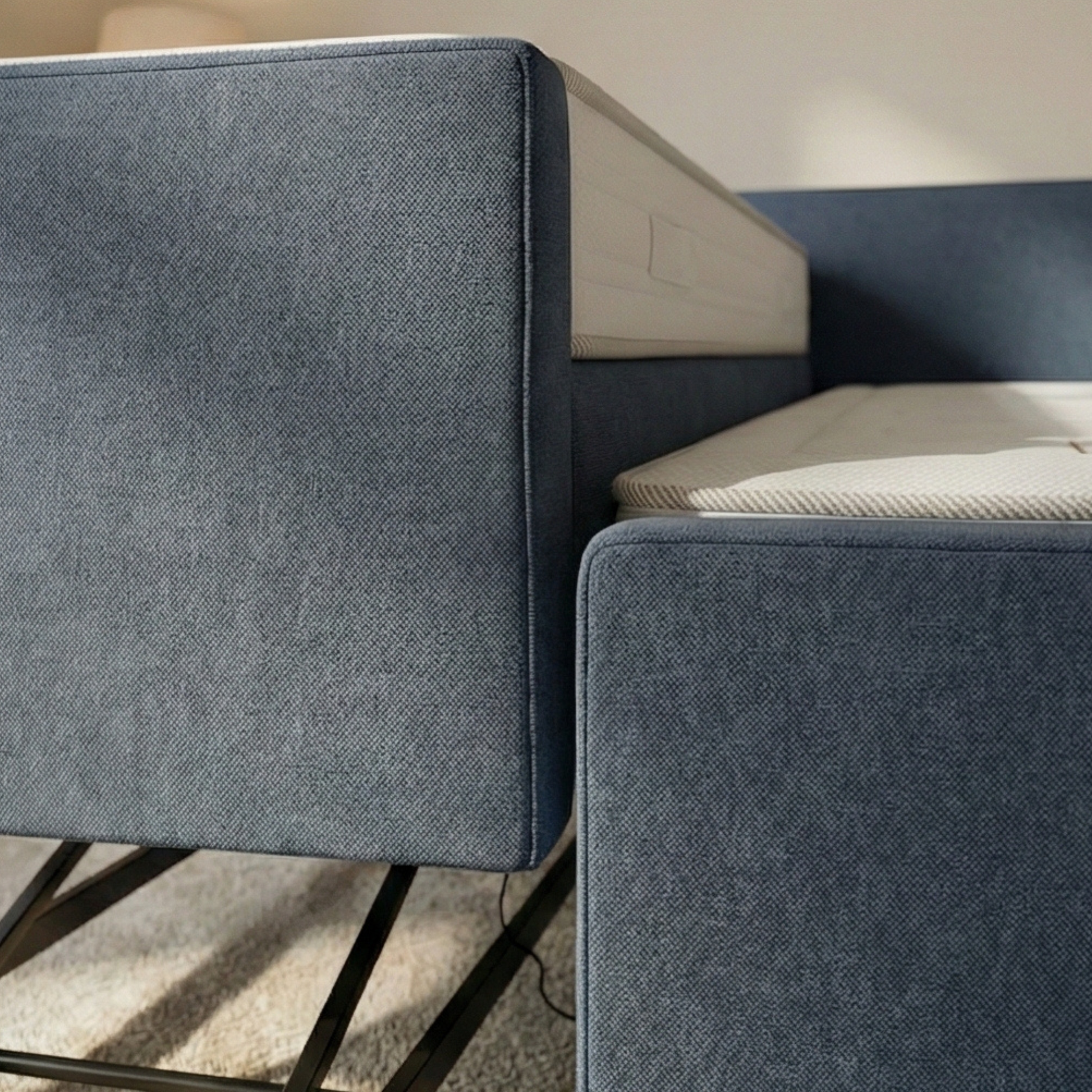 Seniorbed Hooglaag Deluxe – Comfortabel en Veilig Slapen