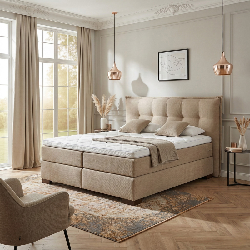Stijlvolle en comfortabele boxsprings