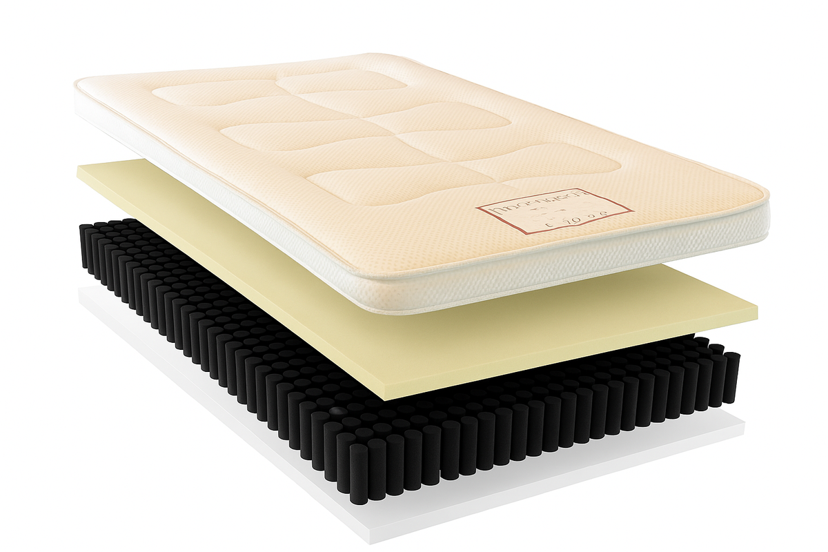 Matras Lincoln pocket deluxe - 7-Zone Pocketvering - 24 cm