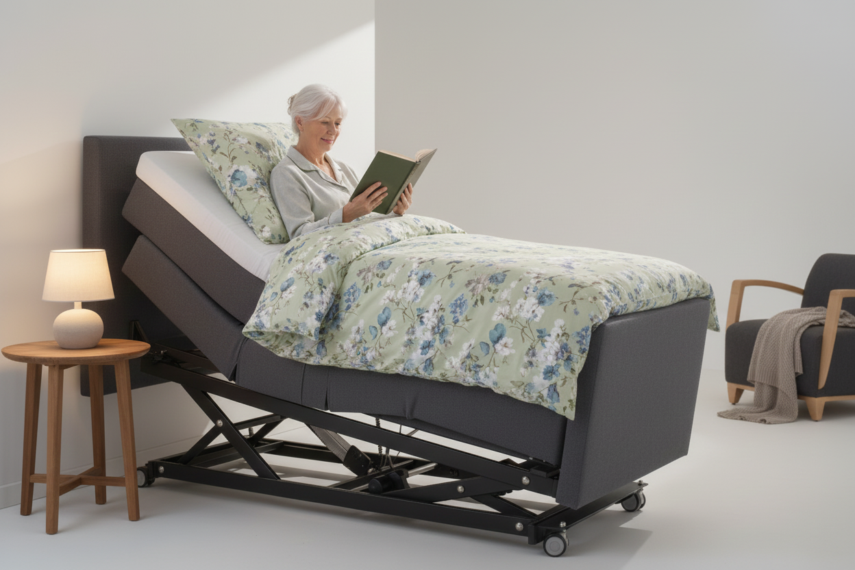 Compact Seniorenbed 90x200 – Basis uitvoering