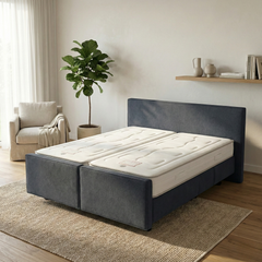 Seniorbed Hooglaag Deluxe – Comfortabel en Veilig Slapen