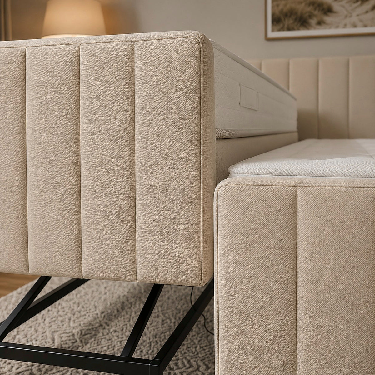 Boxspring Hooglaag Luxor